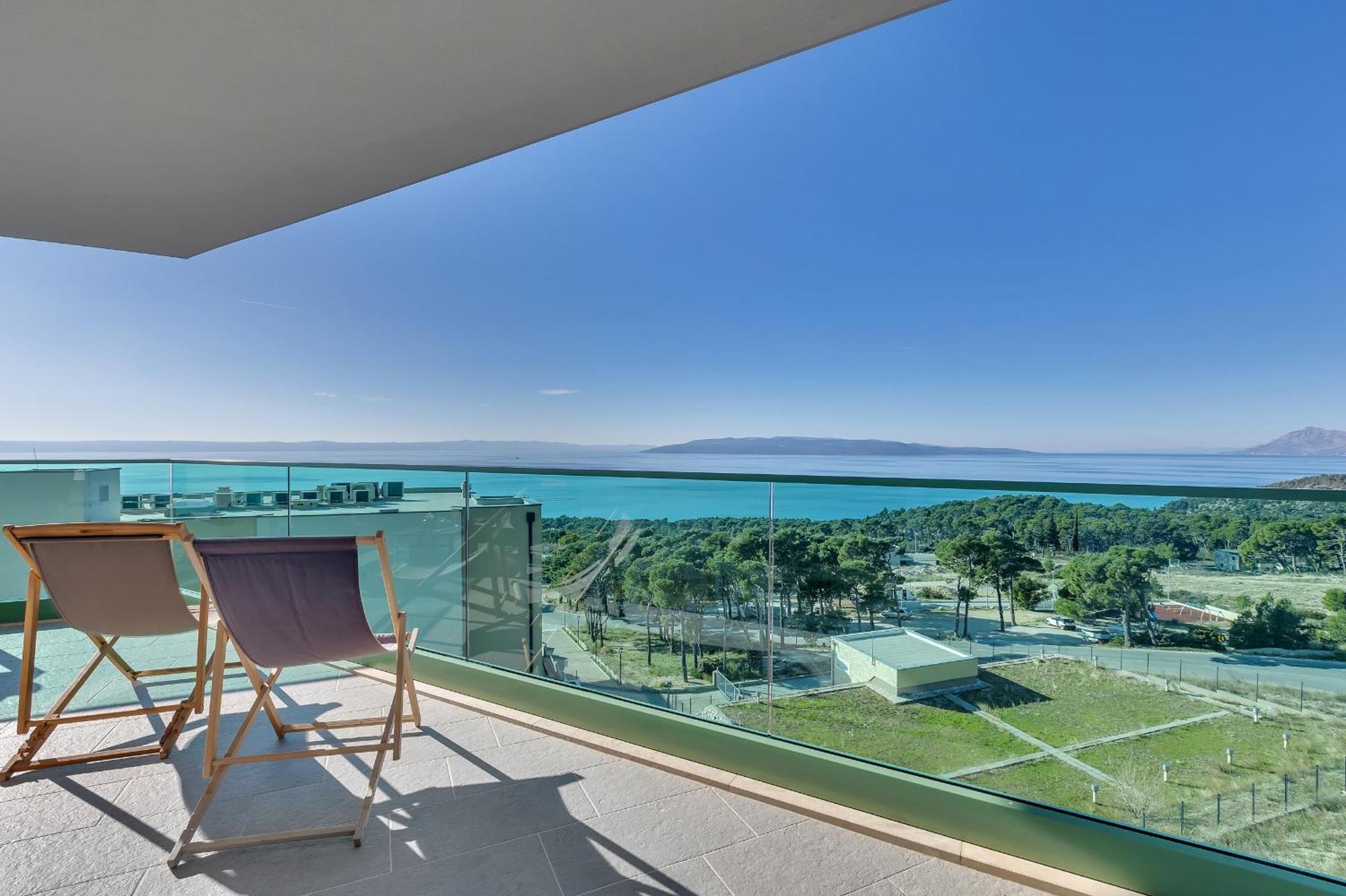 Exclusive Penthouse Big Blue With Private Jacuzzi Apartment Makarska Ngoại thất bức ảnh
