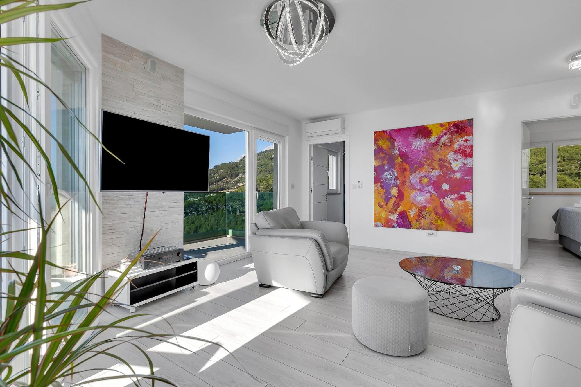 Exclusive Penthouse Big Blue With Private Jacuzzi Apartment Makarska Ngoại thất bức ảnh