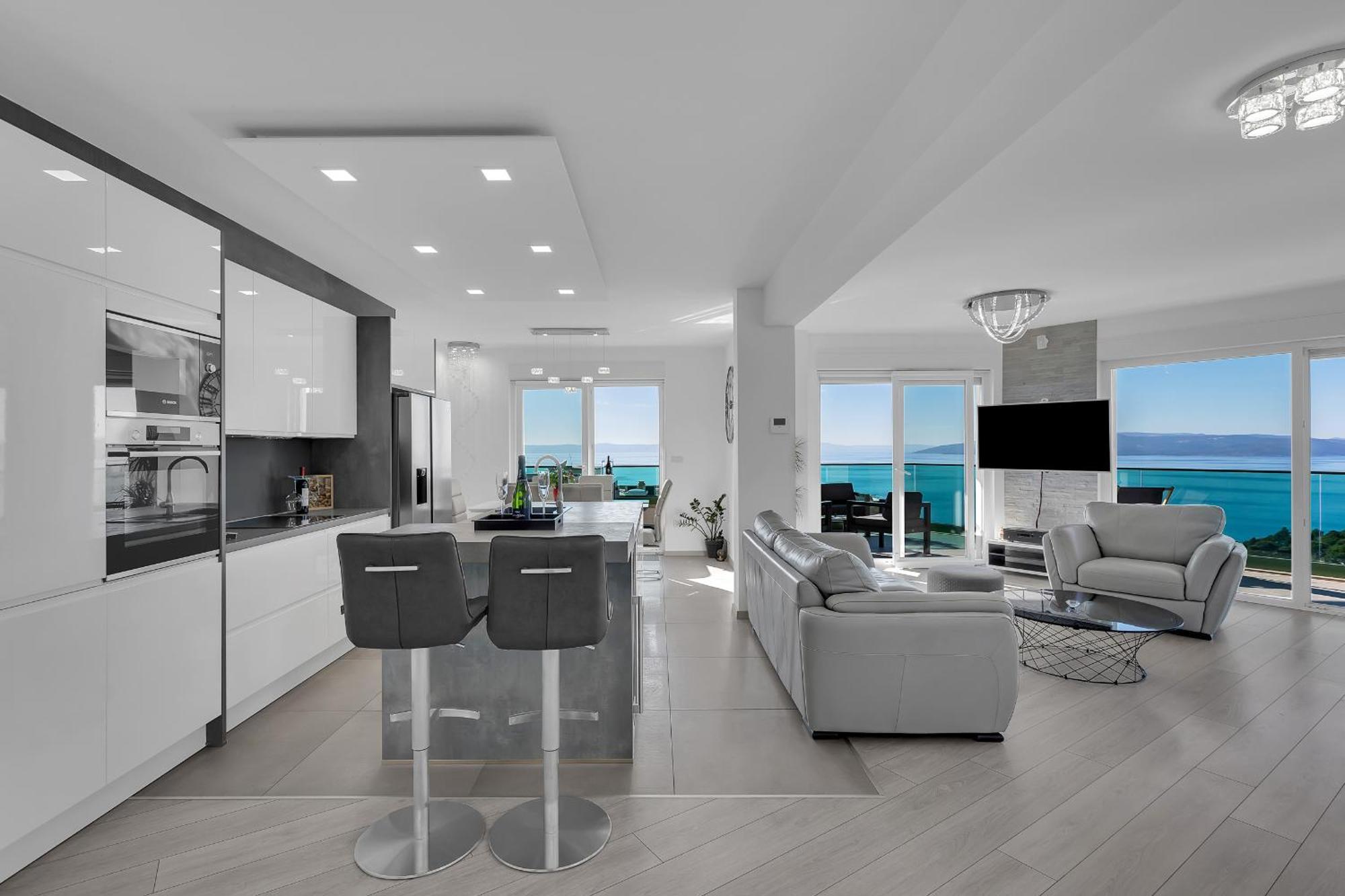 Exclusive Penthouse Big Blue With Private Jacuzzi Apartment Makarska Ngoại thất bức ảnh